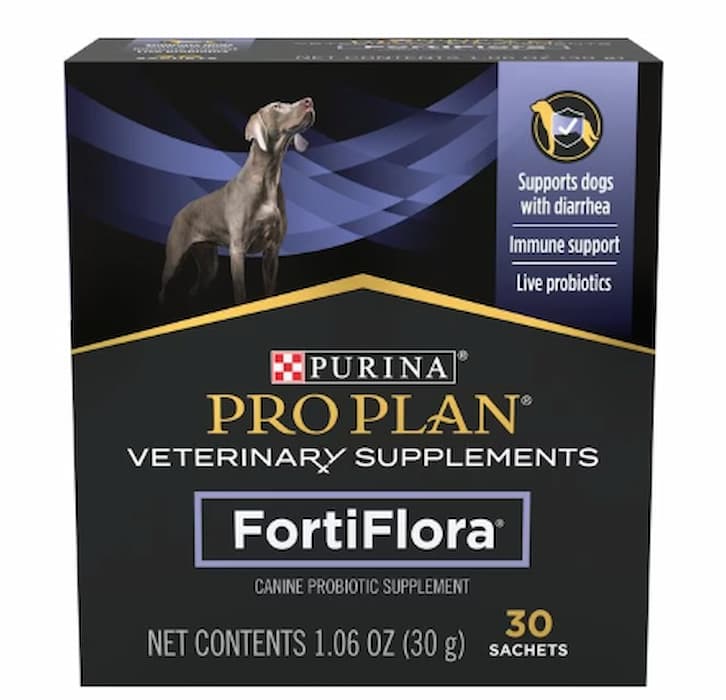 FortiFlora for dog digestive systems